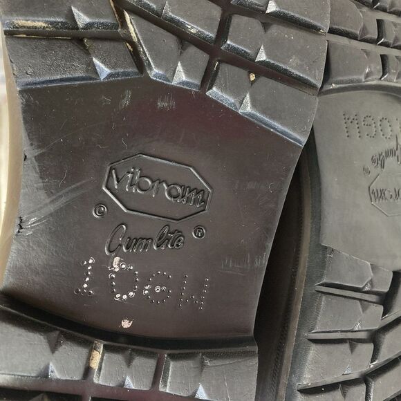 LL Bean Gore-Tex Boots Men 9 Brown Vintage Insulated Maine Hunting Shoe Winter - Picture 15 of 16